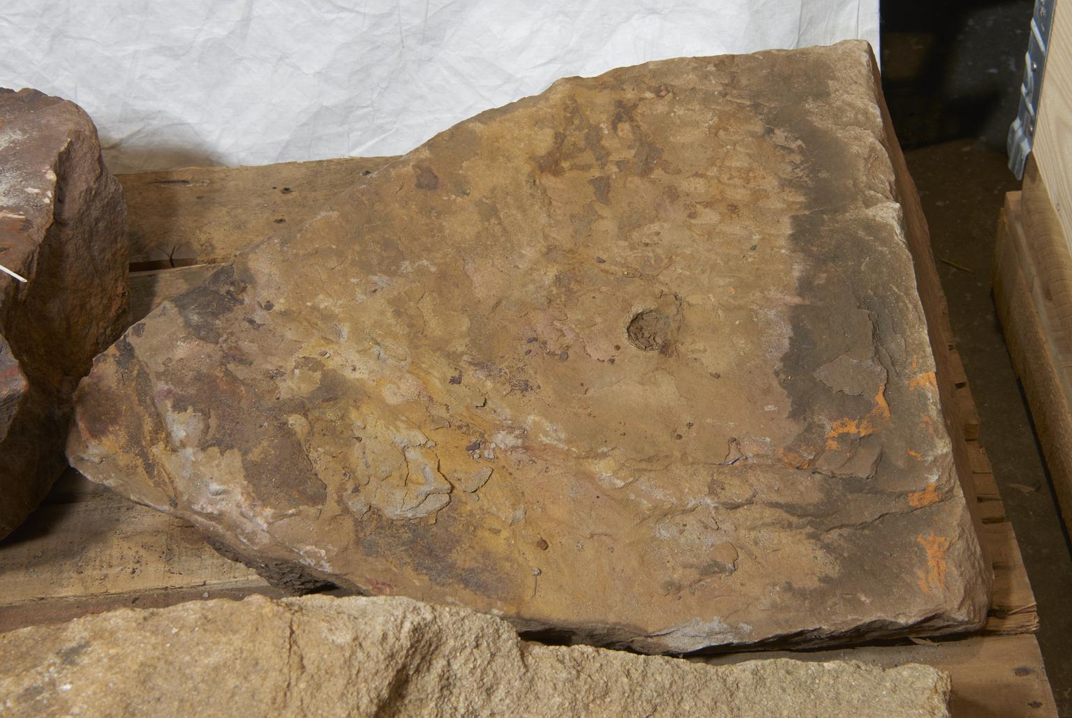 Foundry Rocks Sandstone Rock from Pollard Street Archaeological Excavations of Peel ...