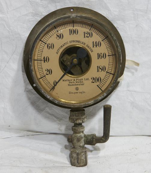 Fire Pump Automatic Sprinkler Gauge