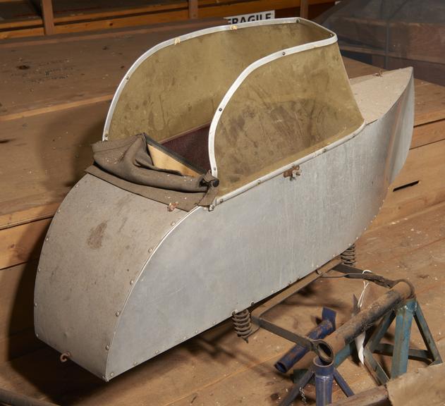 Tandem bicycle child's sidecar, c. 1930