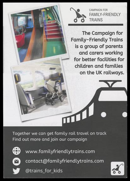 Campaign for Family-Friendly Trains leaflet