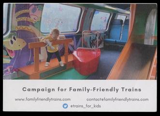 Campaign for Family-Friendly Trains leaflet