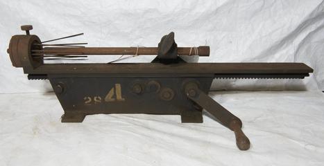 Horizontal pulling on machine