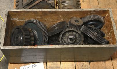 Wooden Drawer of Change Wheels