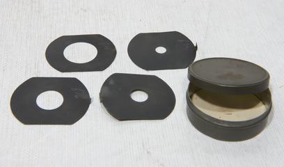Tin with Four Special Thin Waterhouse Stops