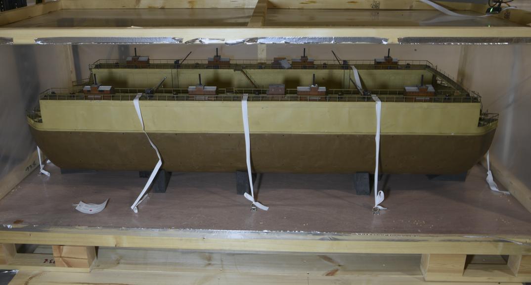 Model of Bermuda Floating Dock