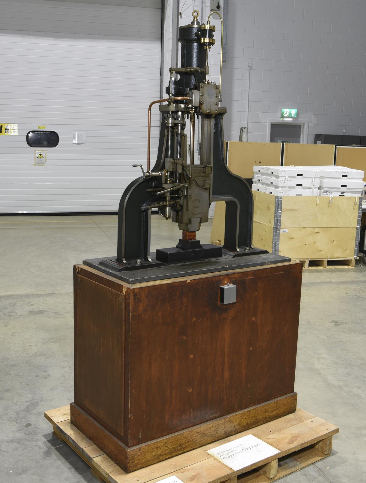 Hammer Invented Model of James Nasmyth's direct-action steam hammer | Science Museum ...