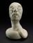 Model head of 'The Reptile'