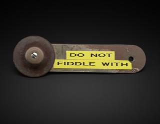 Tape guide without stand used in BBC Radiophonic Workshop