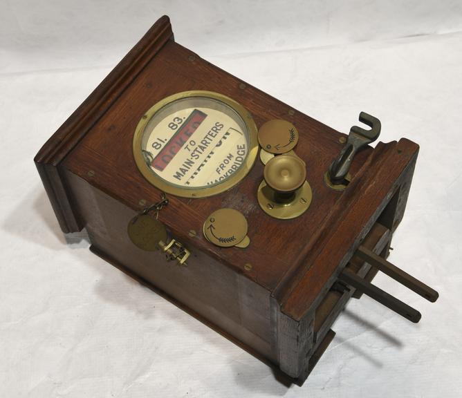 Telegraph Block Instrument, Lock & Block Type, W R Sykes & Co