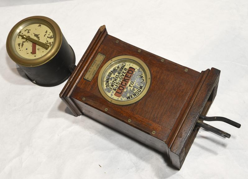 Telegraph Block Instrument, Lock & Block Type, W R Sykes & Co