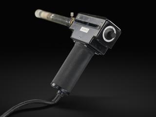 Pistol type transrectal transducer