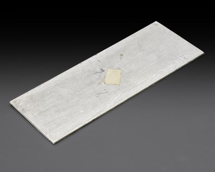 Metal Plate for Linear Array Prototype