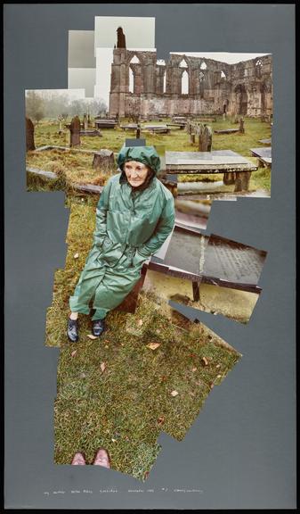 Photograph of Hockney's Mother at Bolton Abbey | Science Museum