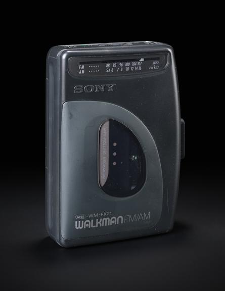 'Walkman' personal cassette player made by the Sony Corporation