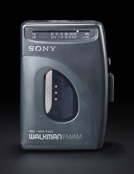 'Walkman' personal cassette player made by the Sony Corporation