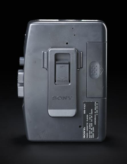 'Walkman' personal cassette player made by the Sony Corporation