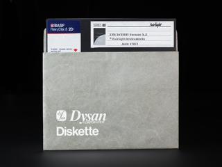 8” diskette in sleeve