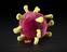 COVID-19 virus soft toy