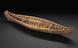 Model of a birch bark canoe from North America