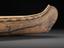 Model of a birch bark canoe from North America