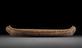 Model of a birch bark canoe from North America