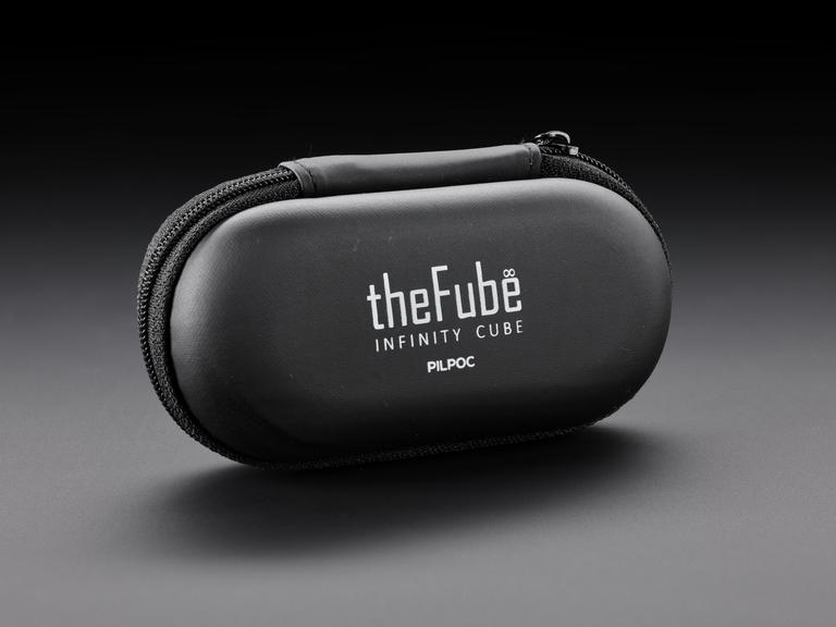 Travel case for infinity cube fidget toy