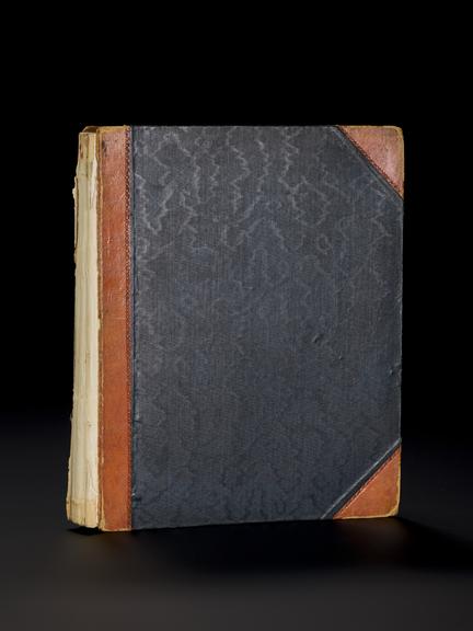 Volume containing handwritten notes of scientific enquiry