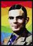 Alan Turing (II), by Baiba Auria