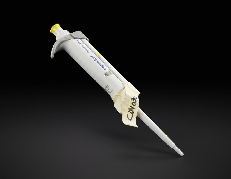 Pipette used to develop the Johnson and Johnson COVID-19 vaccine