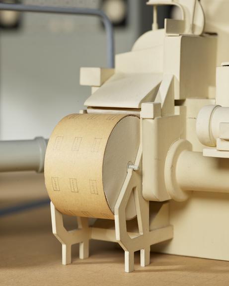 Model (scale 1:12) of plant used for making margarine from section 'the manufacture of margarine'