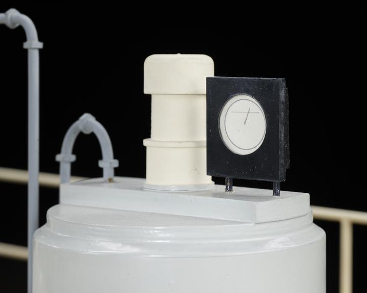 Model (scale 1:12) of plant used for making margarine from section 'the manufacture of margarine'