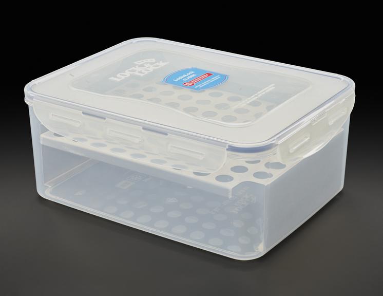 Sample holder used at a COVID-19 testing centre