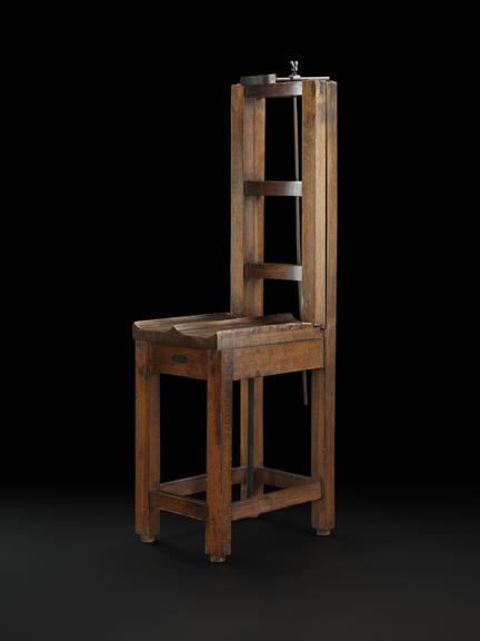 Criminal Posing Chair, c 1880