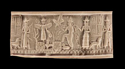 Seal impression from Akkadian period