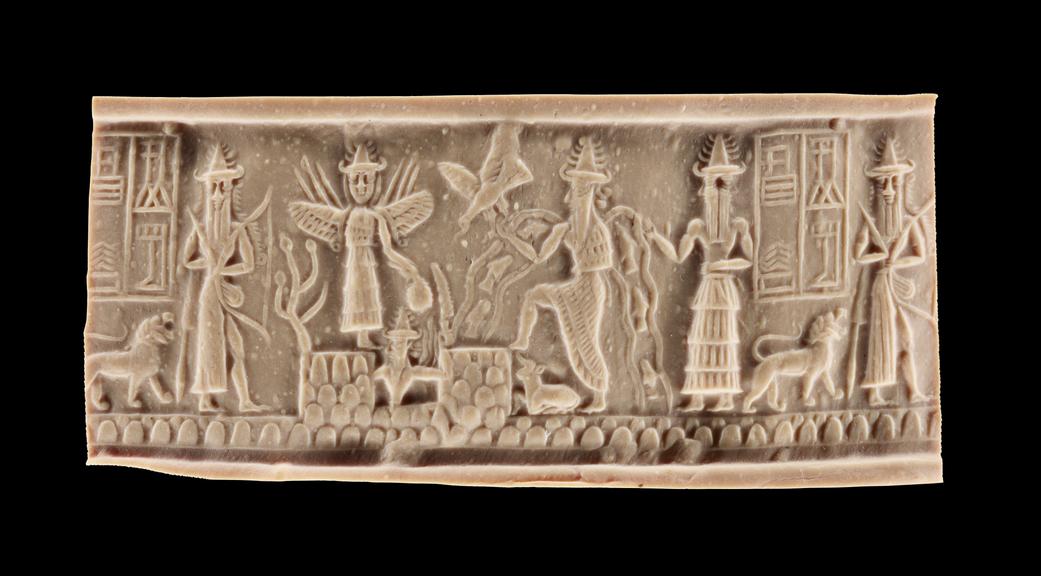 Seal impression from Akkadian period