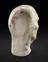 Plaster cast model head of Peter Cushing