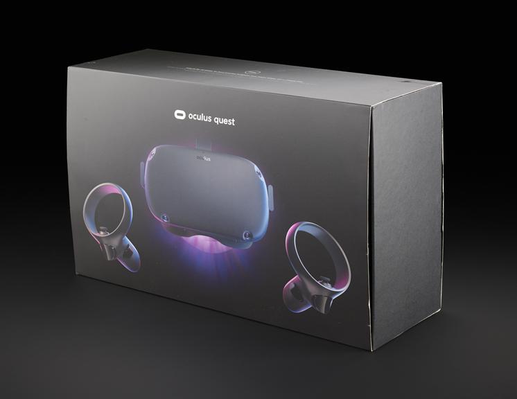 Meta Oculus Quest box, packaging and manuals