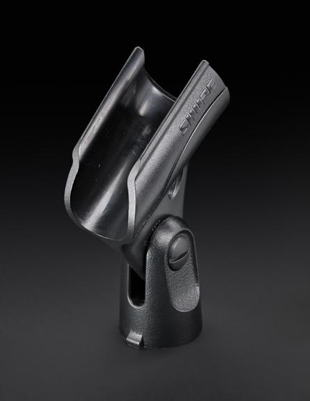 Microphone clip for Shure SM58 dynamic vocal microphone