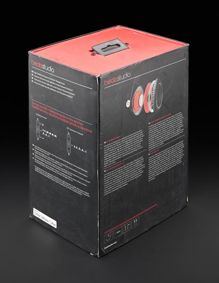 Packaging for Beats Studio headphones