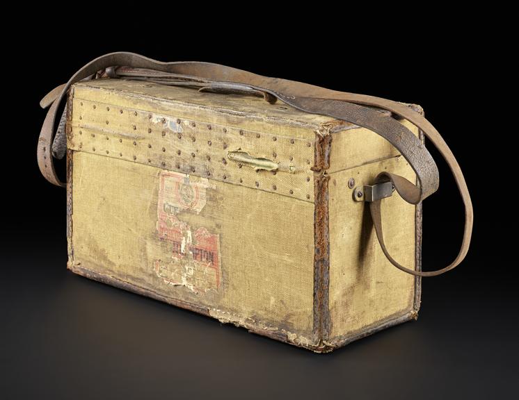 Canvas Case for 35mm Ciné Camera used on 1922 Everest expedition