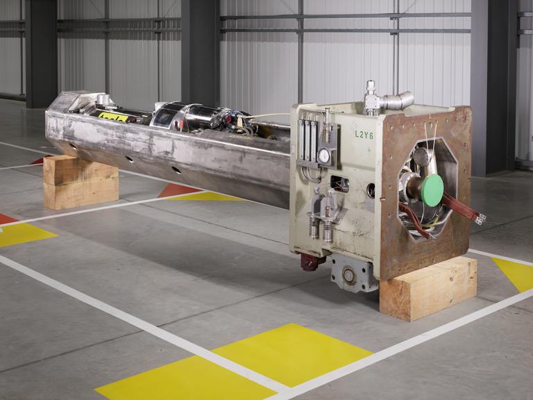 Electromagnetic Quadrupole used with LEP (Large Electron-Positron) Collider