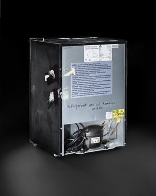 Fridge used in Conjunction with Mechanical Tree Prototype, 2017.