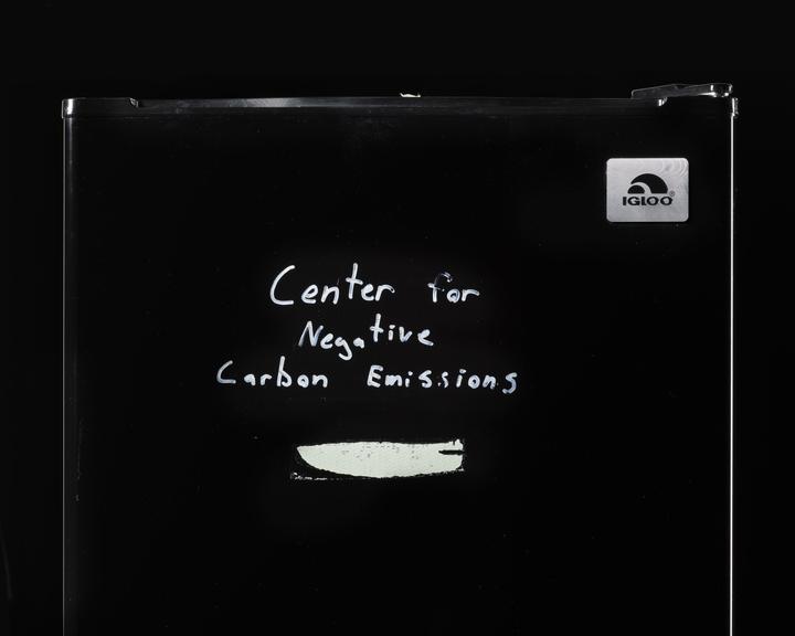 Fridge used in Conjunction with Mechanical Tree Prototype, 2017.