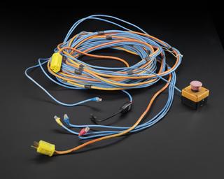 Cables for Fridge used in conjunction with mechanical tree prototype, 2017