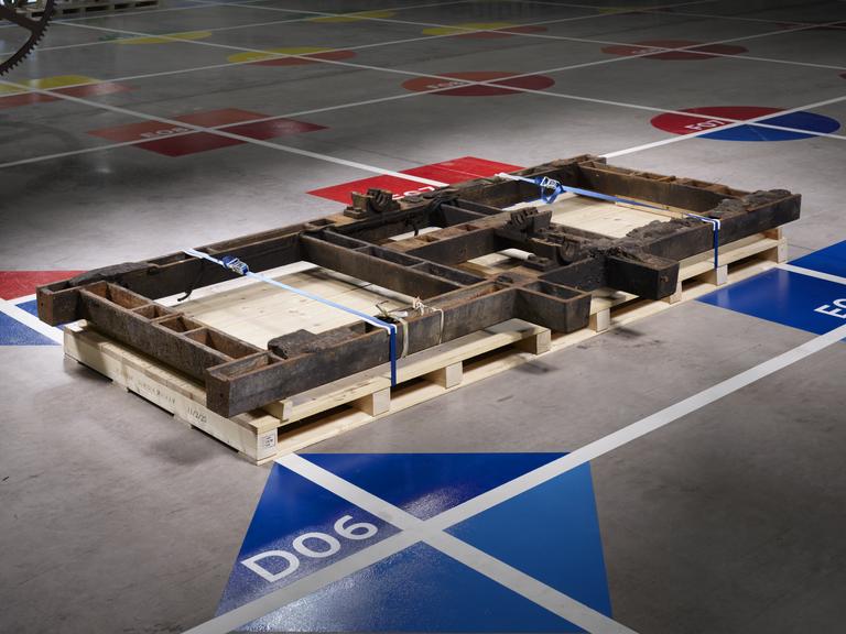 Large frame part from Rotary Printing Press