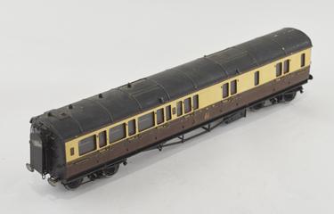 GWR Model railway carriage 3rd class 4707 (4757)