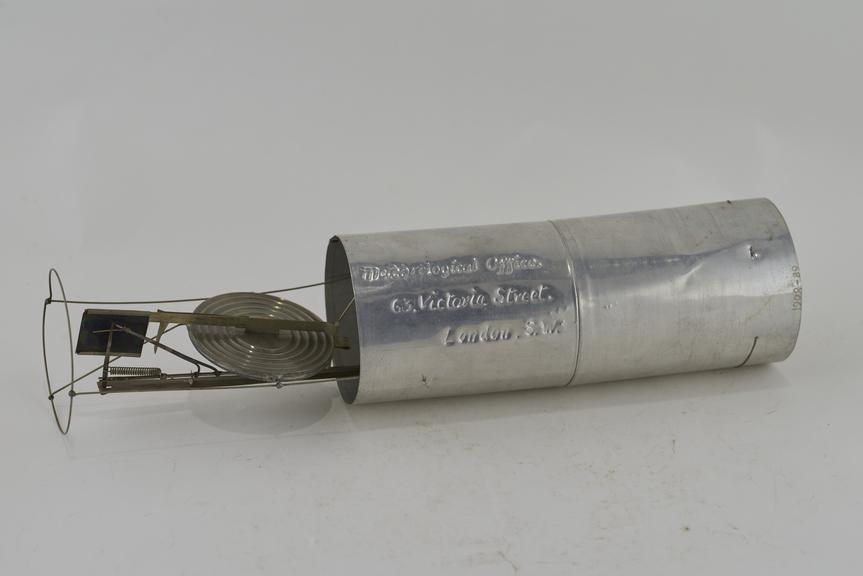Balloon Meteorograph, 1906, with 2 Records