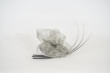Rose and Quill Headpiece made by Clare Workman