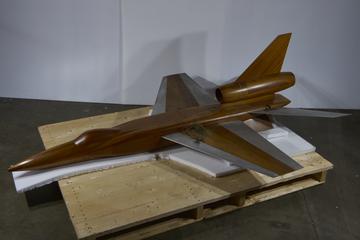 1/6th scale wind tunnel model of HS1201