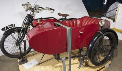 Motorcycle and sidecar combination
